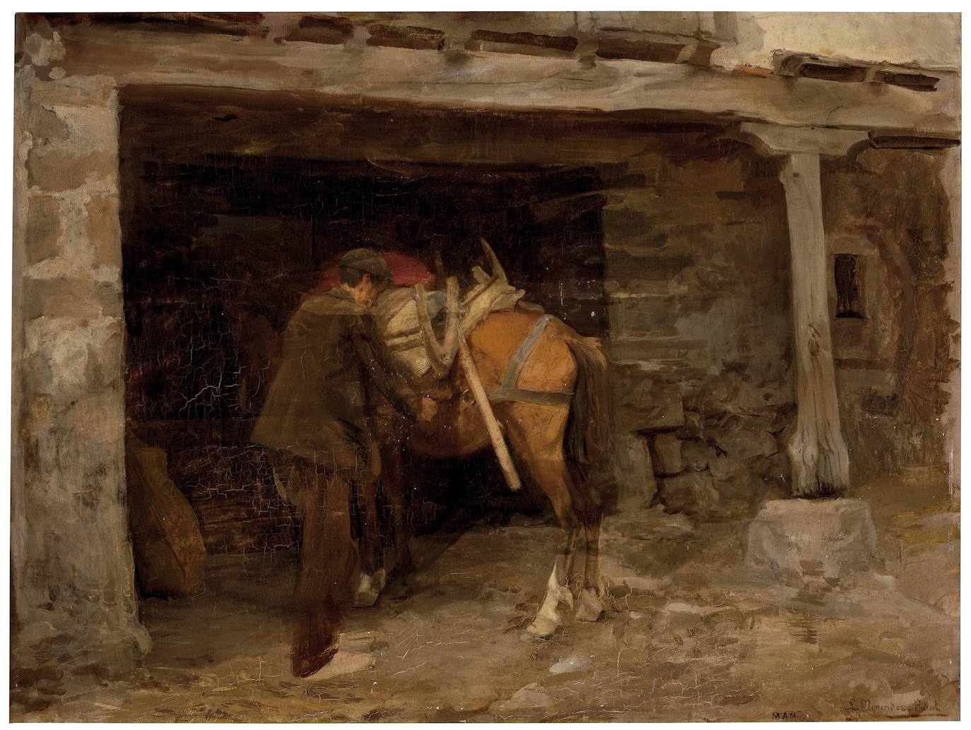 ’Al trabajo’. Luis M. Pidal, 1908.