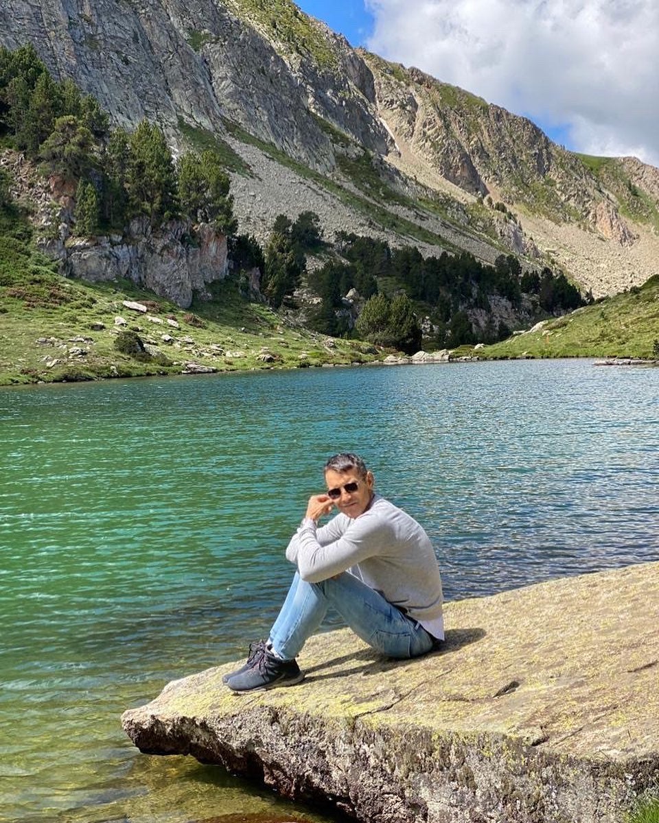 Jesús Vázquez se ha animado a ver Baqueira en verano.