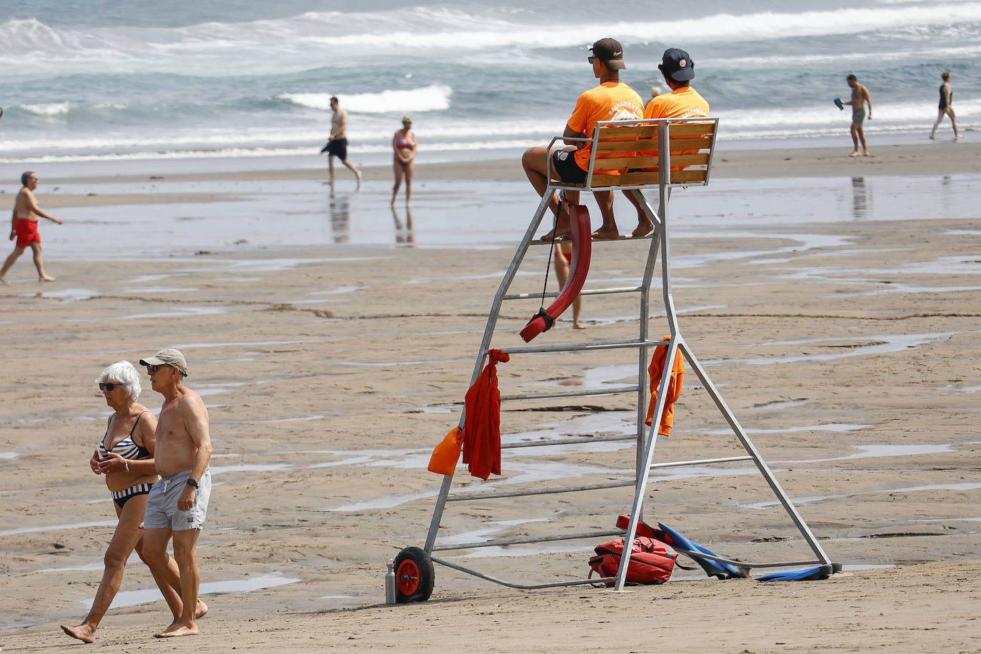 Fotos: El calor no da tregua a Asturias