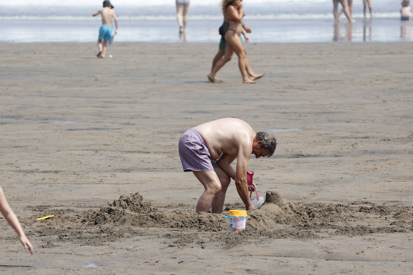 Fotos: El calor no da tregua a Asturias