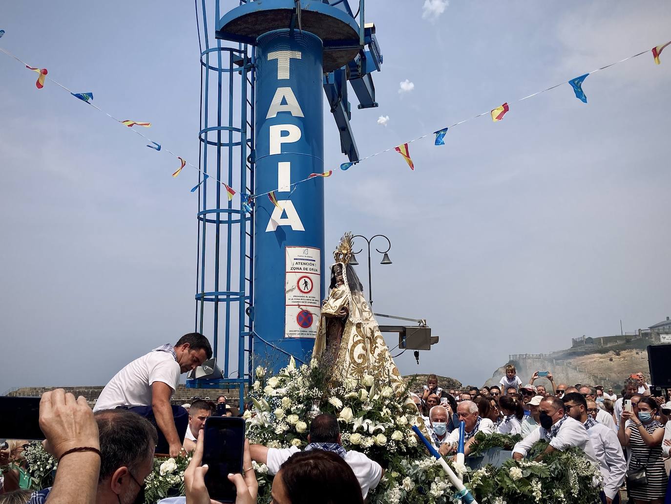 Fotos: Tapia rebosa devoción en El Carmen