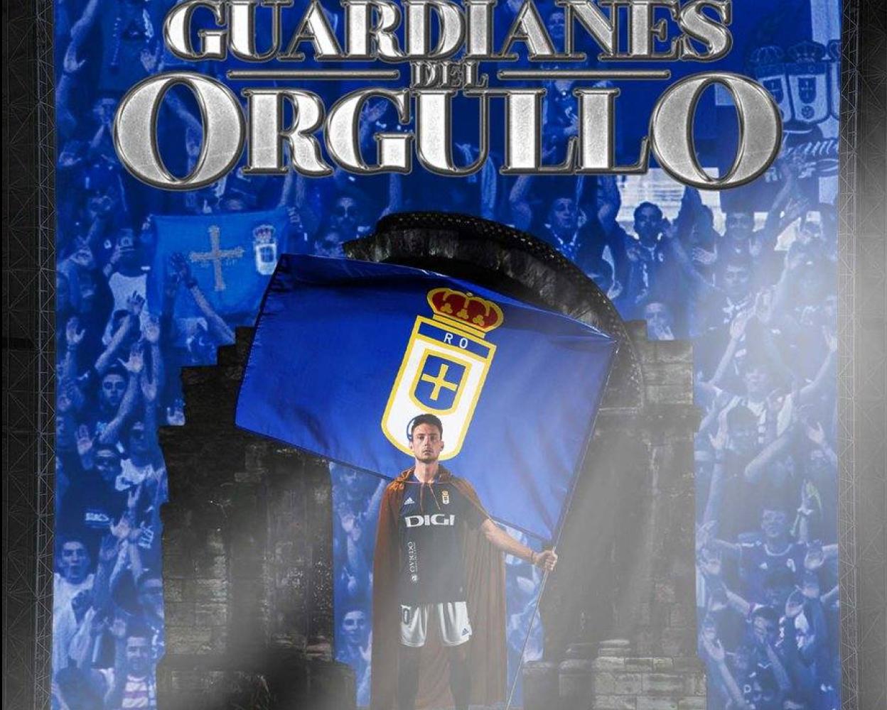 Borja Sánchez, imagen de la campaña de abonados del Real Oviedo 
