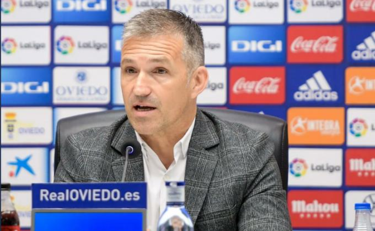 Tito Blanco, el director deportivo del Real Oviedo.
