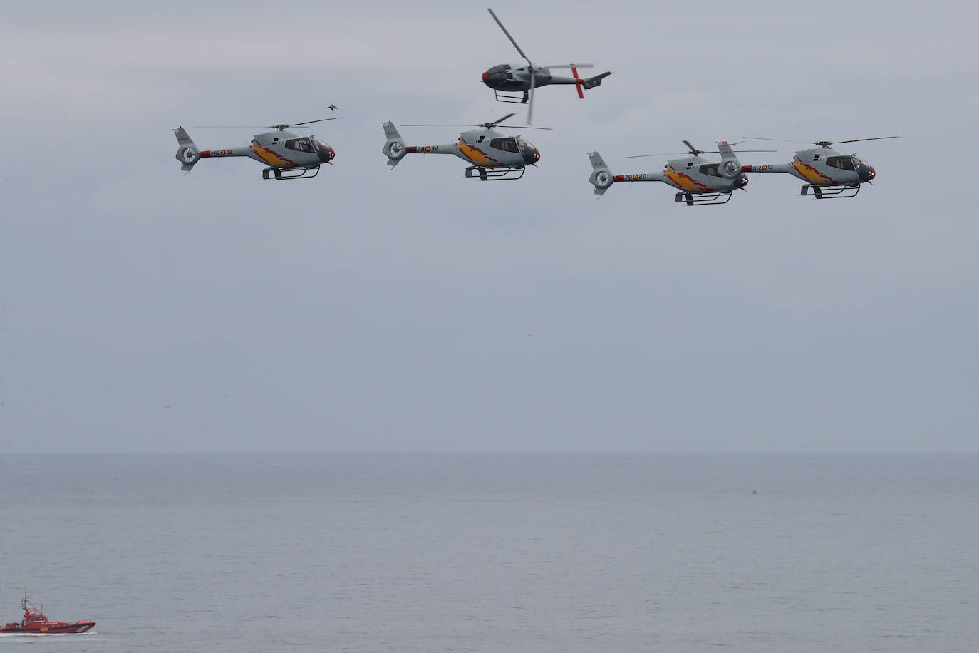 Fotos: Gijón ya disfruta del espectáculo del cielo