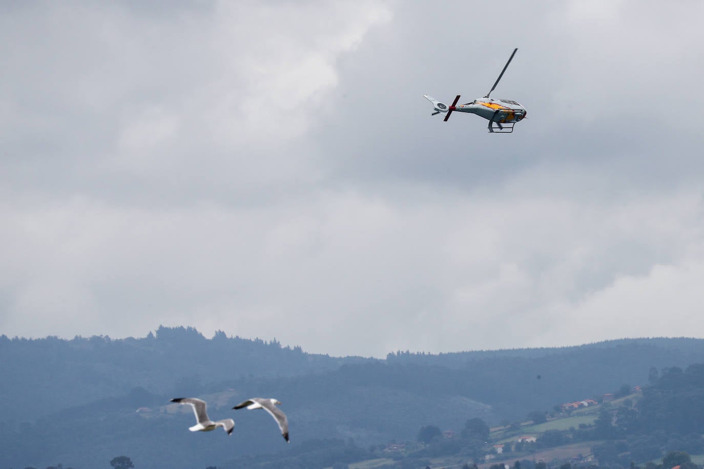 Fotos: Gijón ya disfruta del espectáculo del cielo