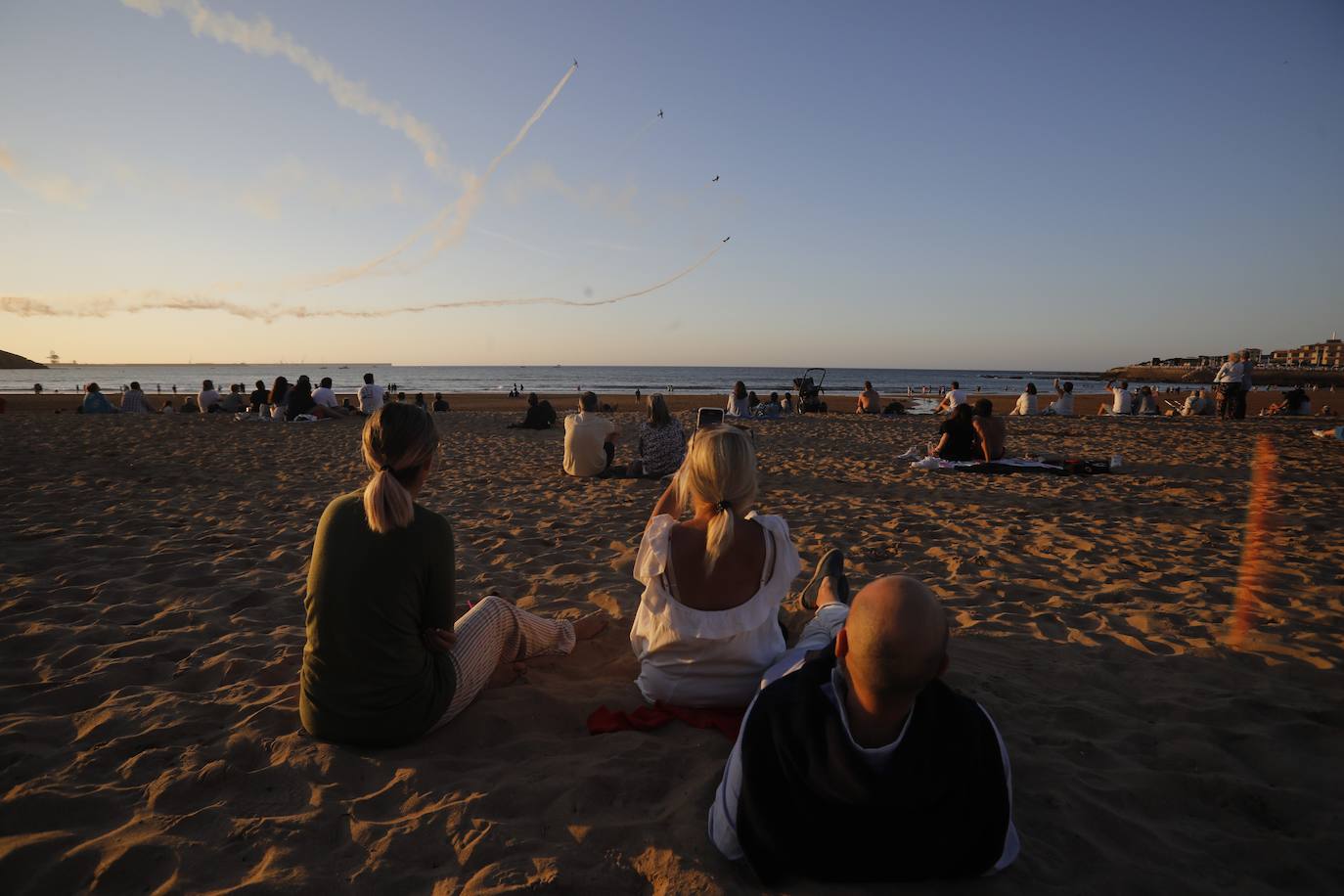 Fotos: Espectacular exhibición del Festival Aéreo de Gijón