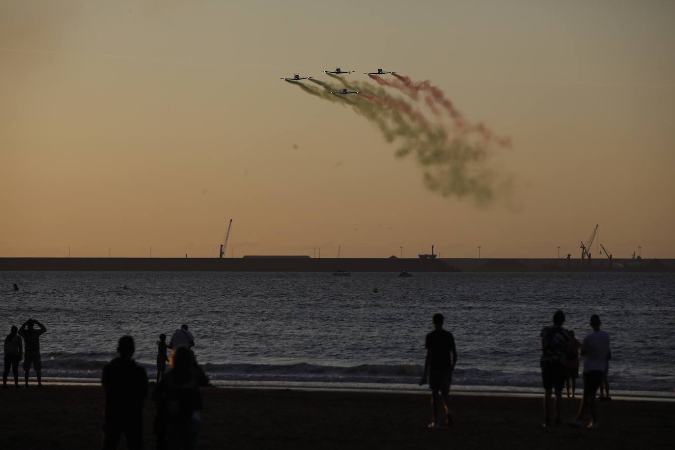 Fotos: Espectacular exhibición del Festival Aéreo de Gijón