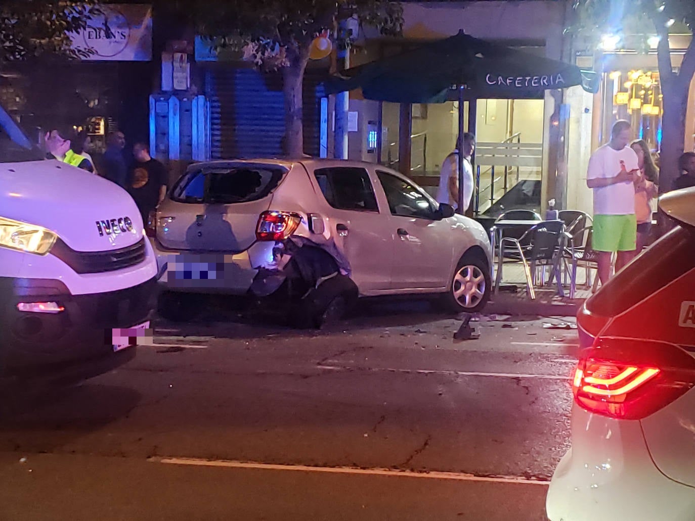 Fotos: Impresionante persecución policial en Gijón