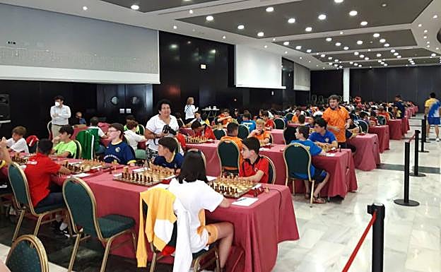 Panorámica de la sala de juego. 