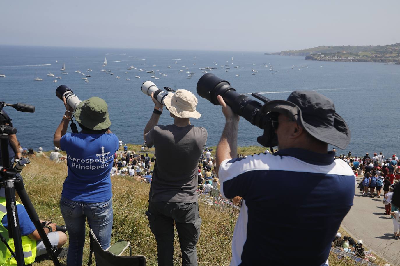 Fotos: Multitudinario y espectacular Festival Aéreo de Gijón