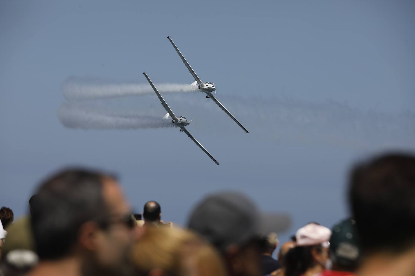 Fotos: Multitudinario y espectacular Festival Aéreo de Gijón