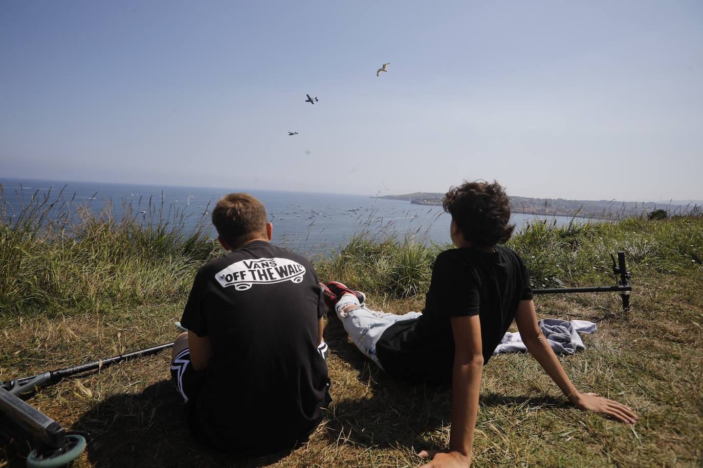 Fotos: Multitudinario y espectacular Festival Aéreo de Gijón