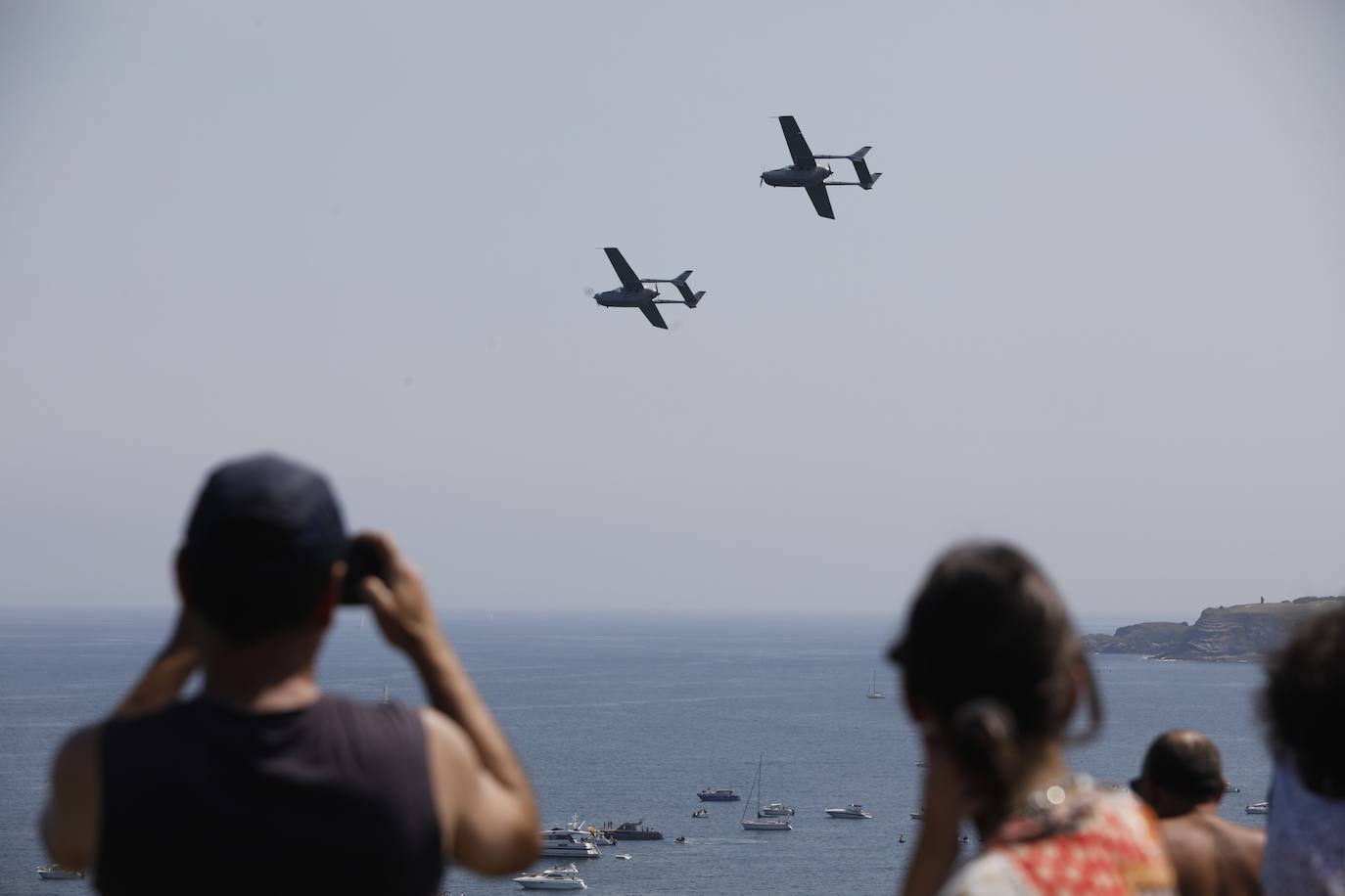 Fotos: Multitudinario y espectacular Festival Aéreo de Gijón