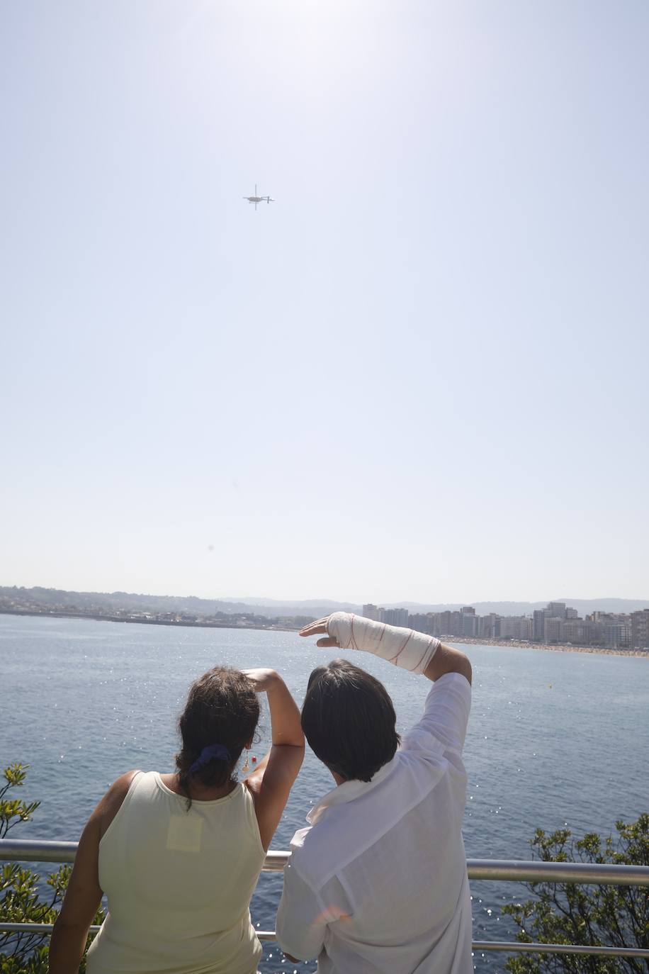 Fotos: Multitudinario y espectacular Festival Aéreo de Gijón