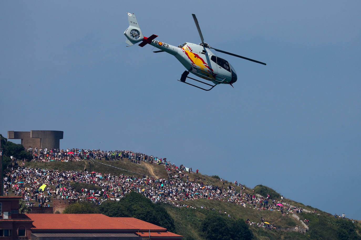 Fotos: Multitudinario y espectacular Festival Aéreo de Gijón