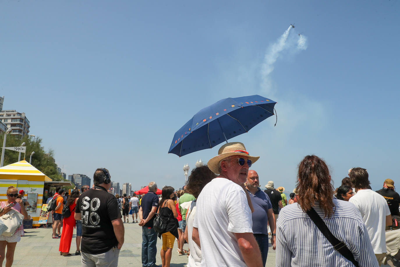 Fotos: Multitudinario y espectacular Festival Aéreo de Gijón