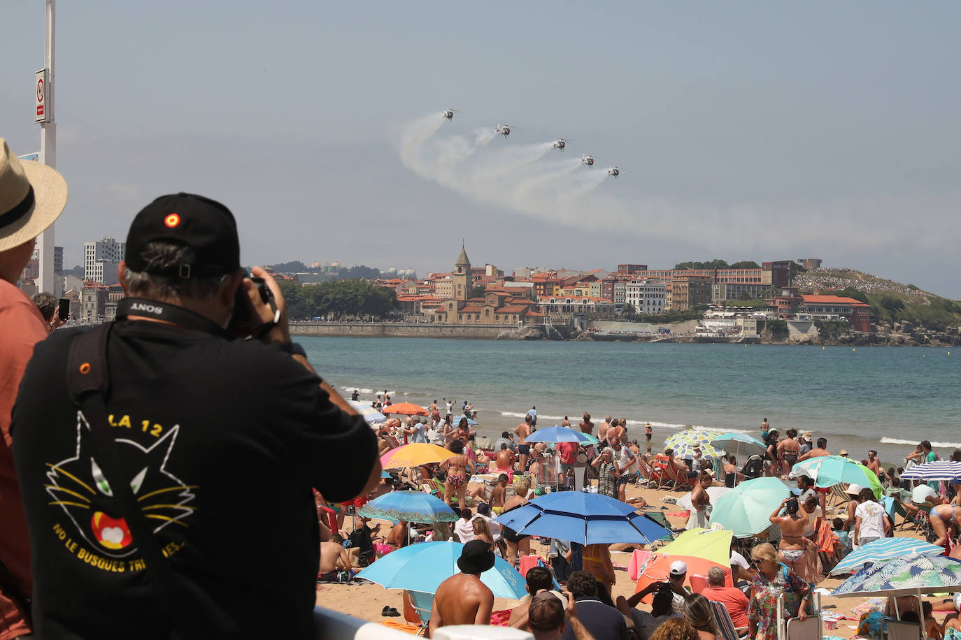 Fotos: Multitudinario y espectacular Festival Aéreo de Gijón