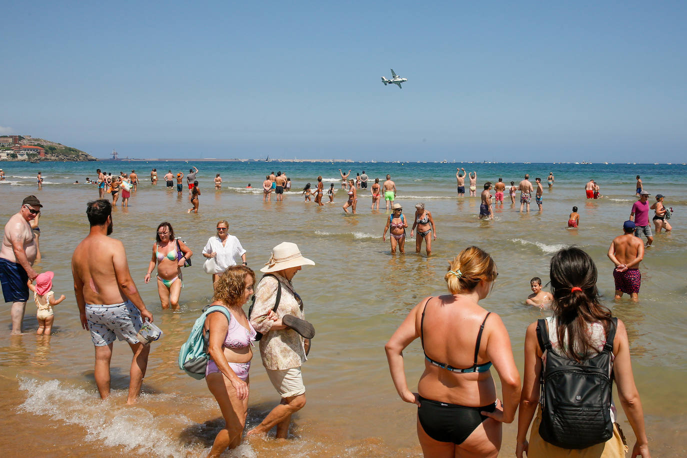 Fotos: Multitudinario y espectacular Festival Aéreo de Gijón