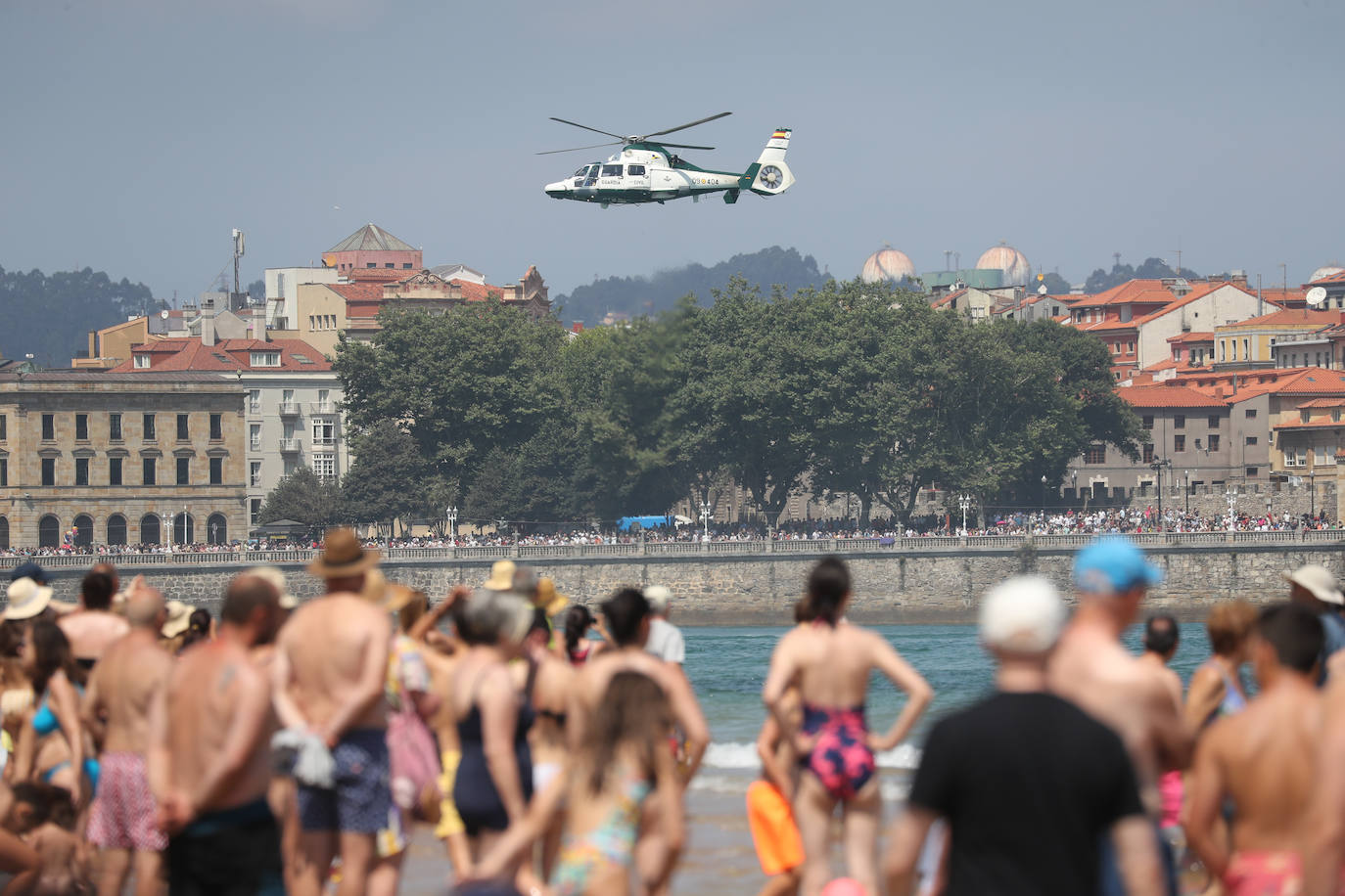 Fotos: Multitudinario y espectacular Festival Aéreo de Gijón
