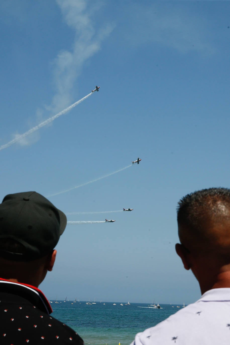 Fotos: Multitudinario y espectacular Festival Aéreo de Gijón