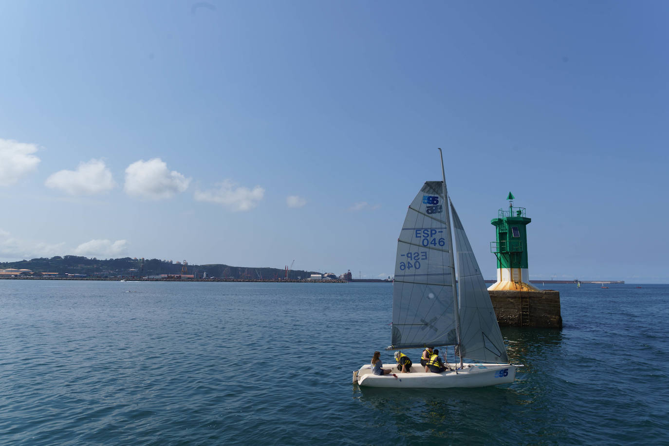 Fotos: Gijón desde el mar, otra forma de disfrutar de la ciudad