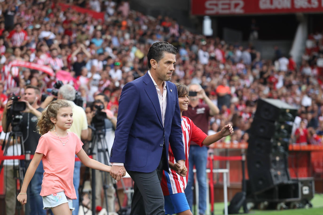 Fotos: Búscate en la presentación de los últimos fichajes del Sporting