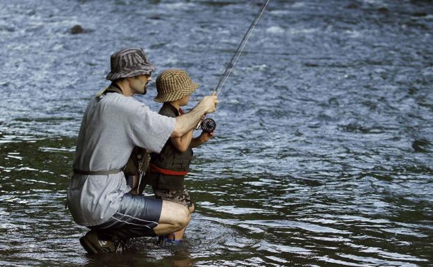 La pesca una actividad diferente para realizar con los niños