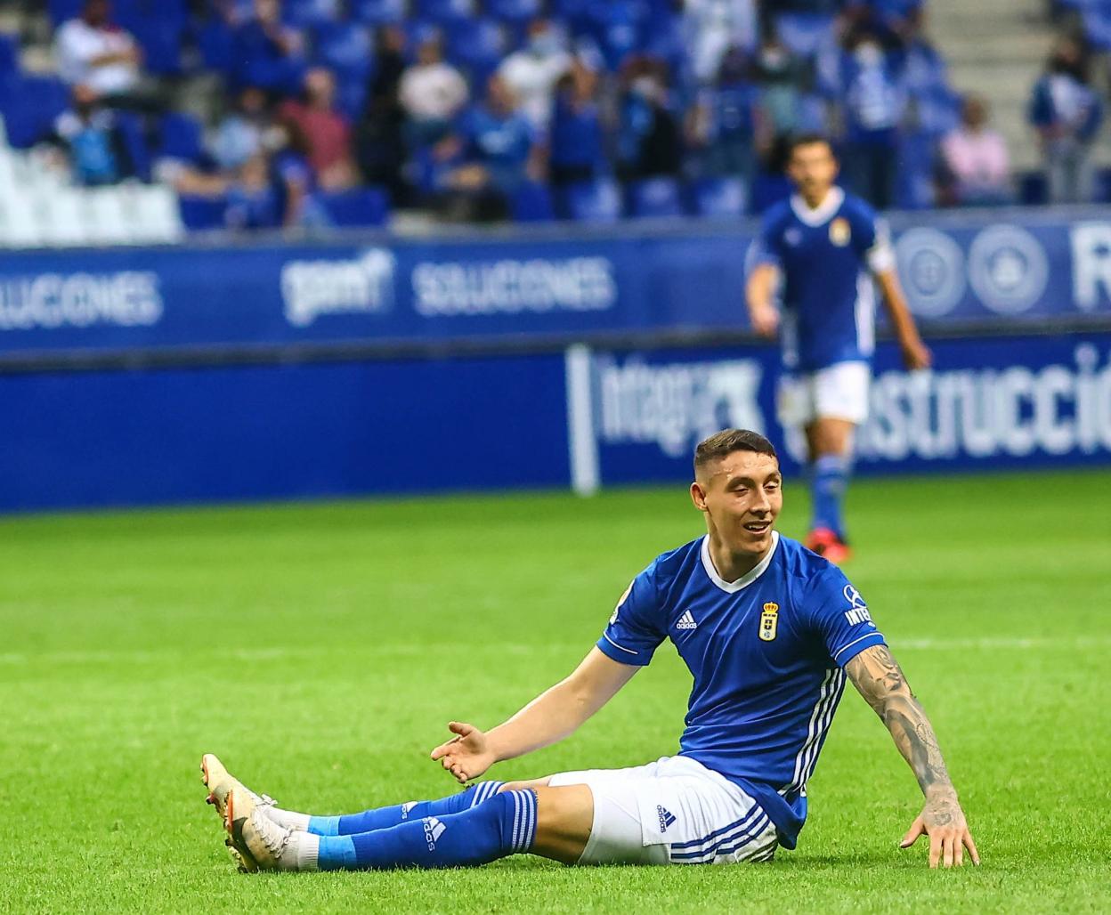 Jirka, en un partido de Liga. 