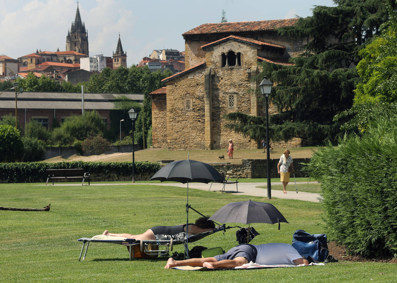 Fotos: Asturias vive sofocada