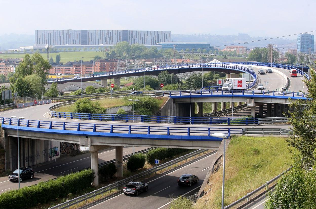 El punto de enlace de la AS-II con la futura Ronda Norte. 