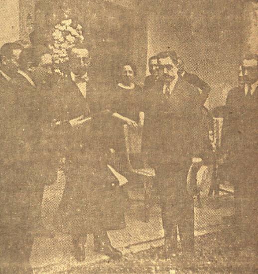 El alcalde de Gijón, con el ministro de Fomento.