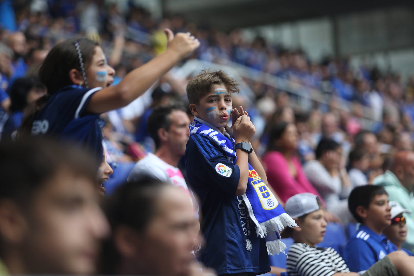 Fotos: ¿Estuviste en el Real Oviedo - Andorra? ¡Búscate en el Tartiere!