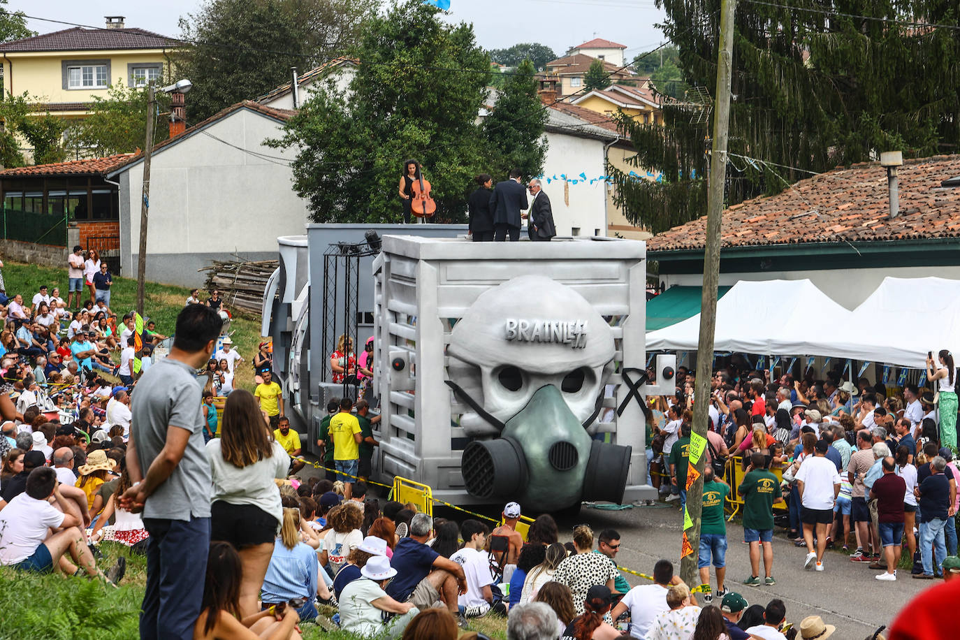 Fotos: Carrozas que sueñan con ser Pueblo Ejemplar de Asturias