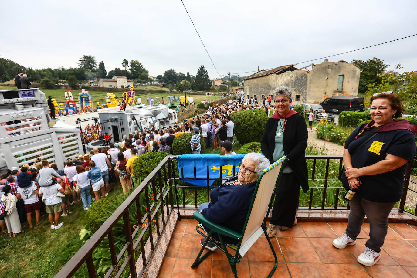 Fotos: Carrozas que sueñan con ser Pueblo Ejemplar de Asturias