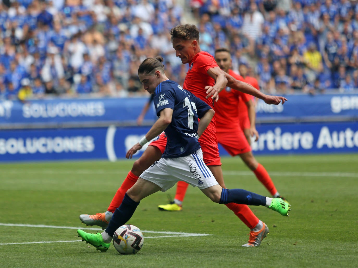 Fotos: Las mejores imágenes del Real Oviedo - Andorra