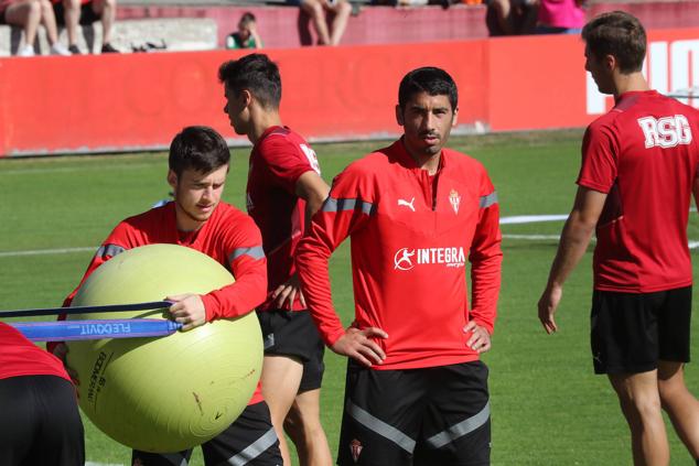 Fotos: Entrenamiento del Sporting (16-08-22)
