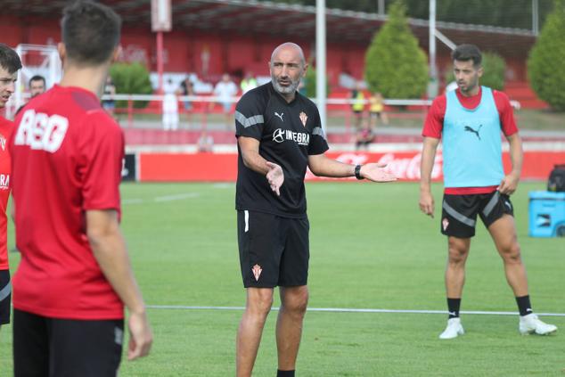 Fotos: Entrenamiento del Sporting (16-08-22)
