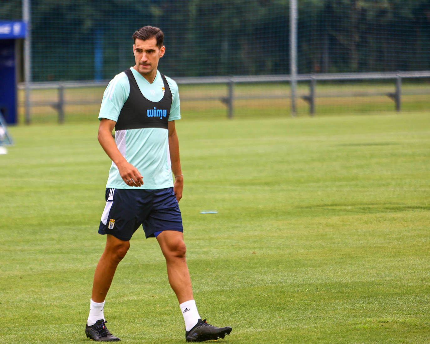 Fotos: Entrenamiento del Oviedo (18-08-22)