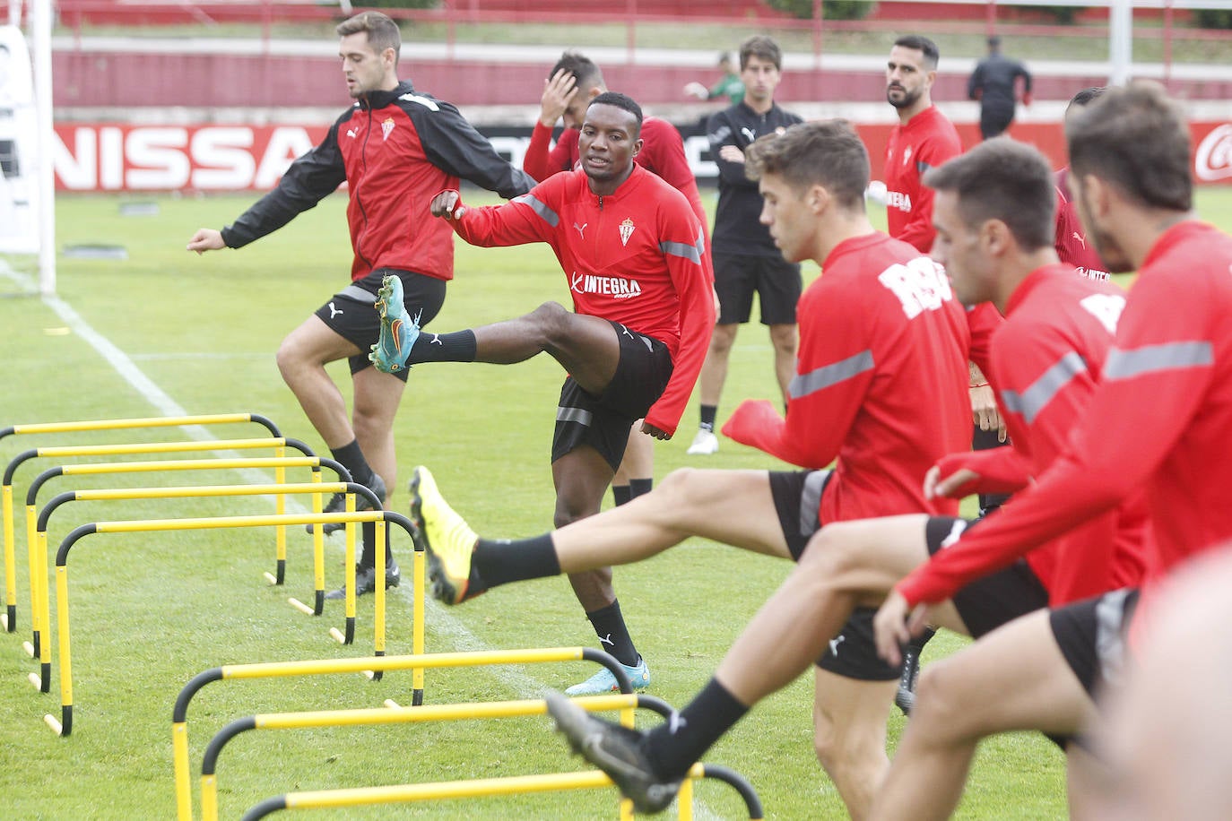 Fotos: Entrenamiento del Sporting (18-08-22)