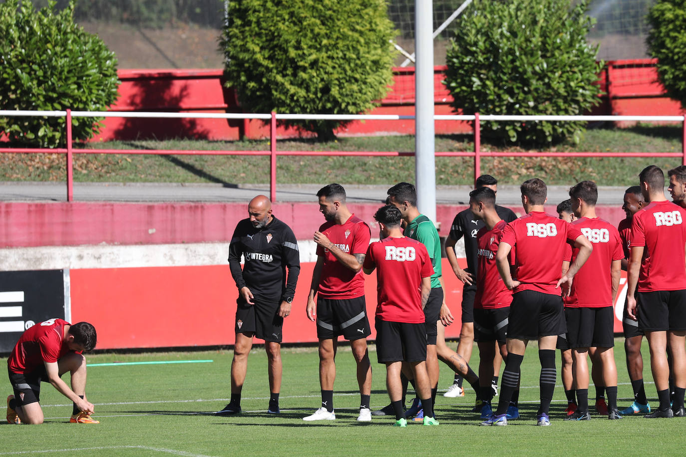 Fotos: Entrenamiento del Sporting (19/08/2022)