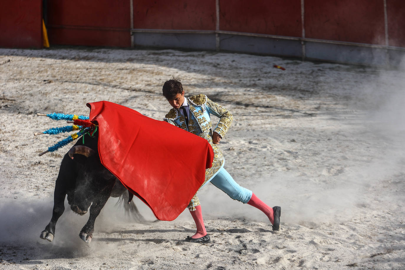 Fotos: Tensión y toros en Benia de Onís