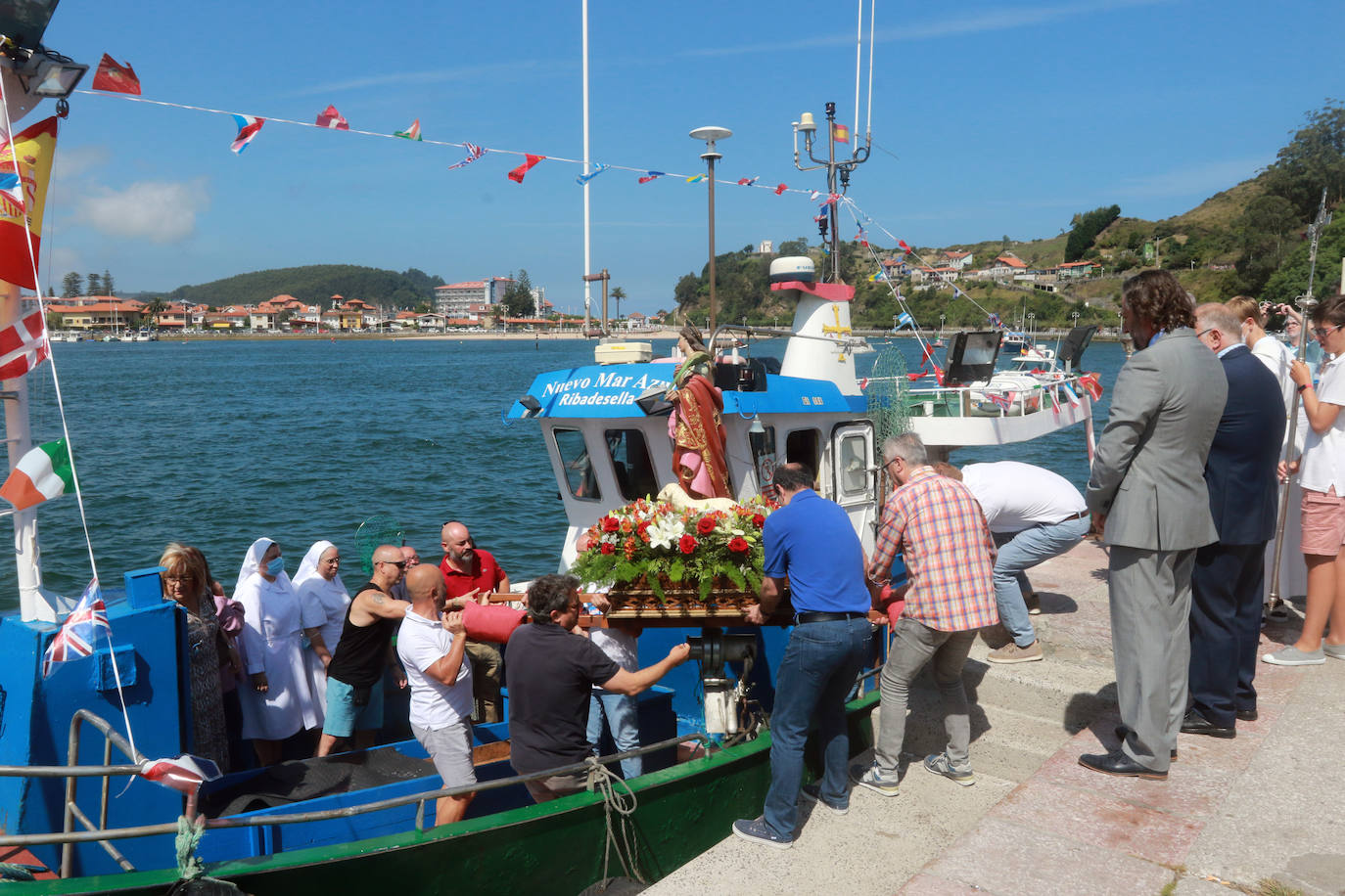 Fotos: Ribadesella celebra Santa Marina