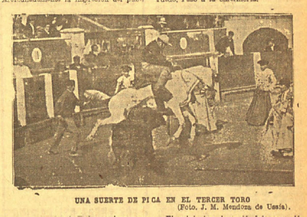 EL COMERCIO ilustró la noticia con foto de Mendoza de Ussía.