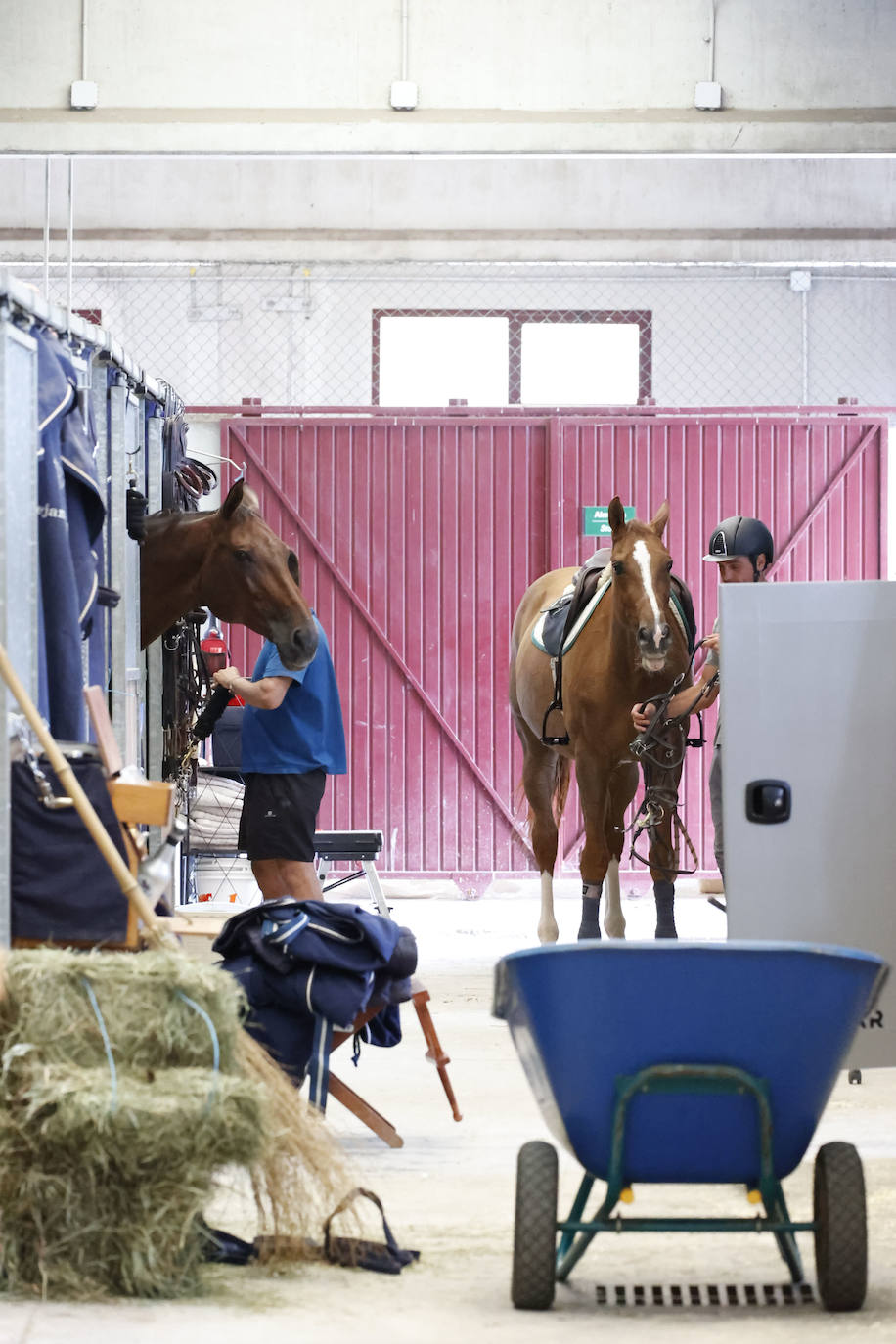 Fotos: Las Mestas, listas para acoger el Hípico