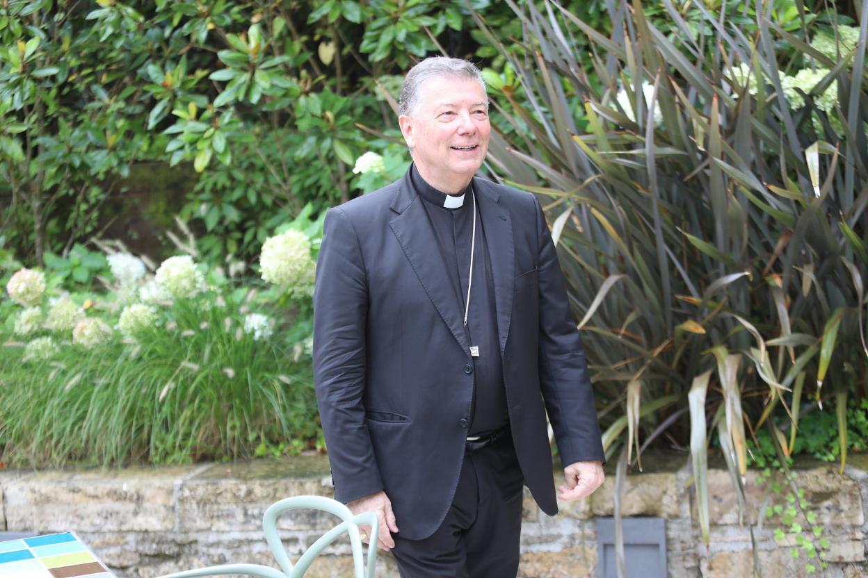Juan Antonio Martínez Camino, ayer, en Avilés.