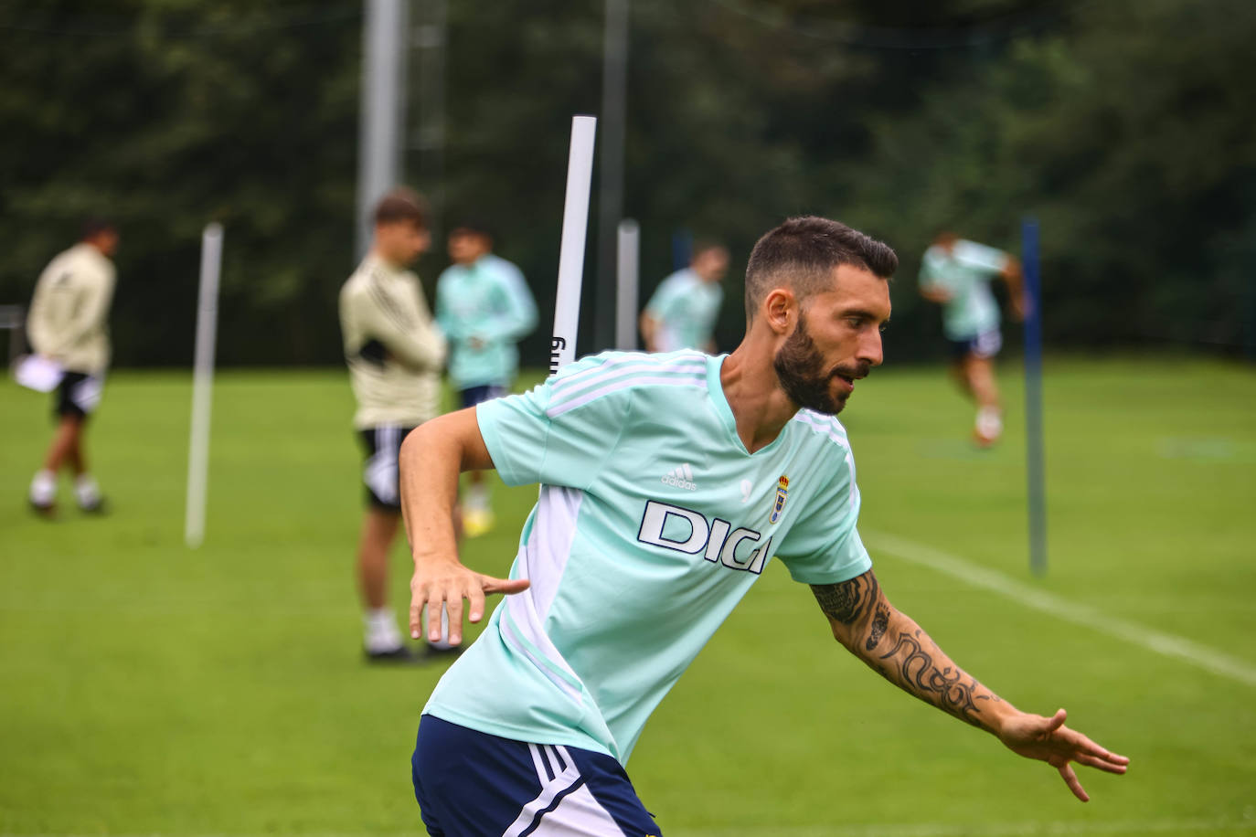 Fotos: Entrenamiento del Real Oviedo (24/08/2022)