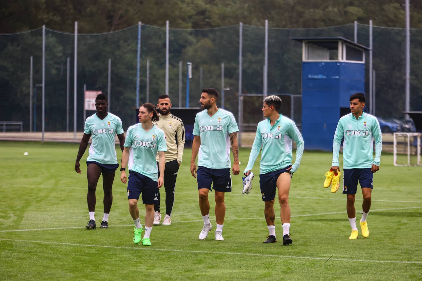Fotos: Entrenamiento del Real Oviedo (24/08/2022)