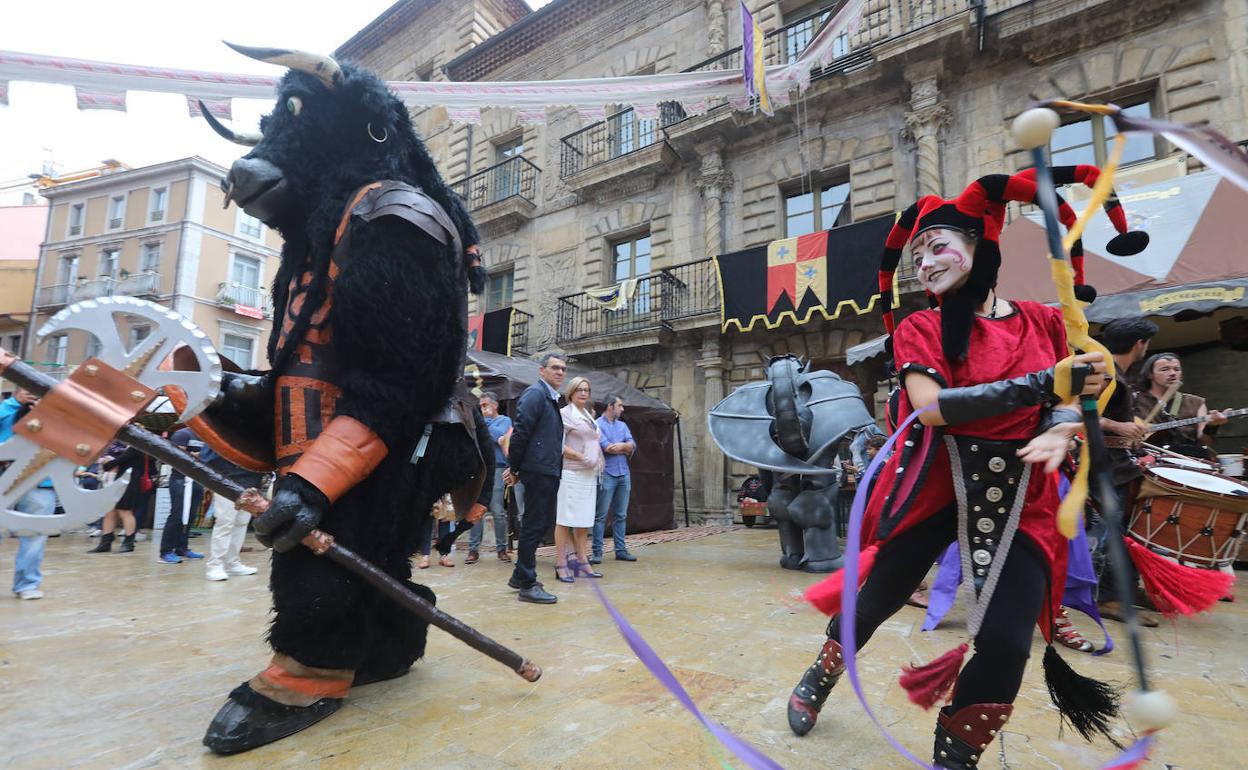Última jornada celebrada del Mercado Medieval de Avilés (2019)