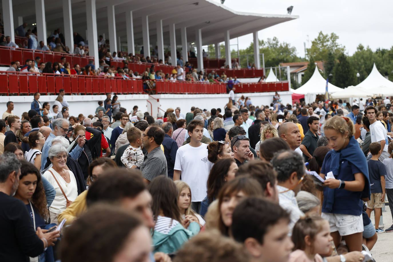 Fotos: Espectáculo a caballo en Las Mestas