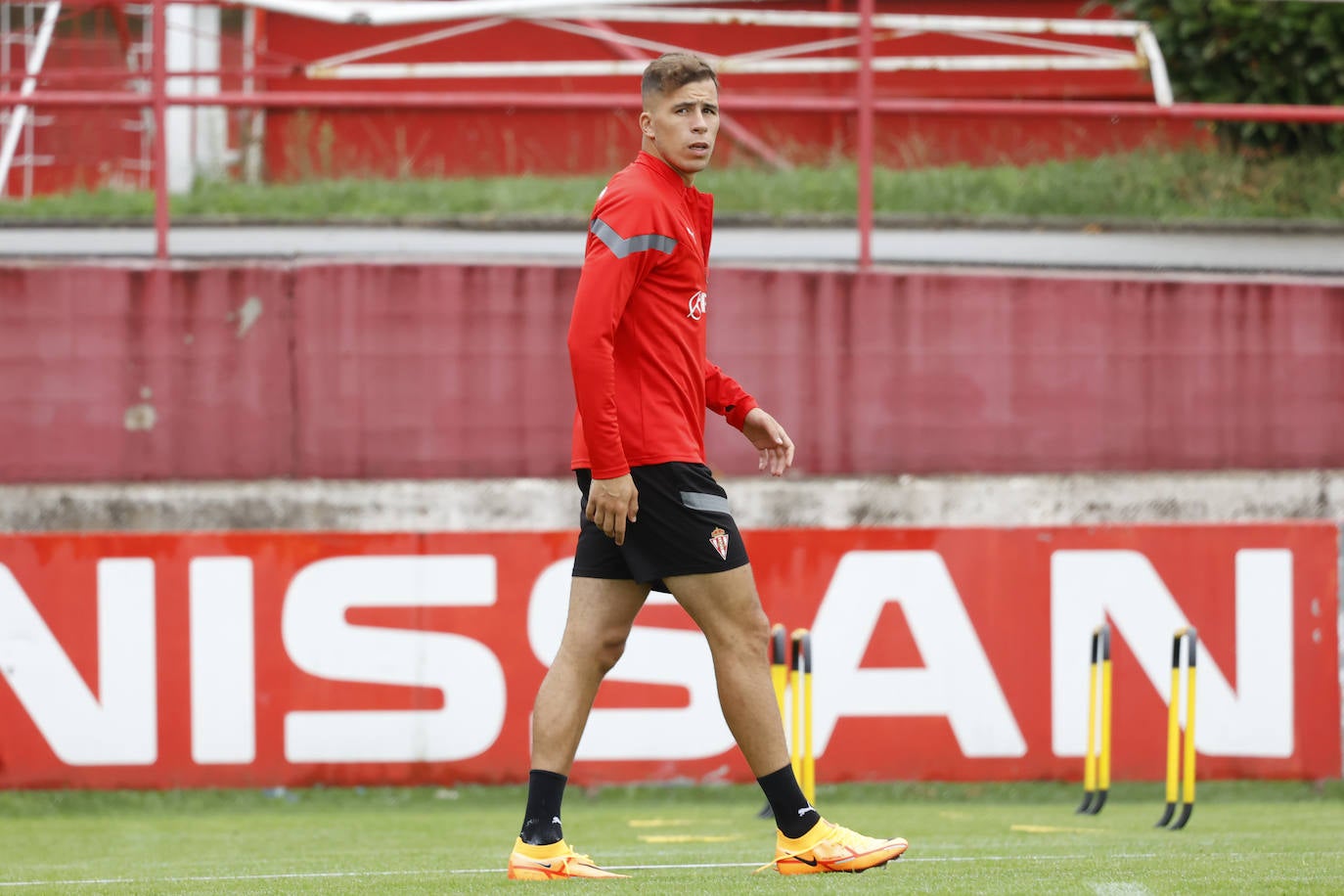 Fotos: Entrenamiento del Sporting (26-8-2022)